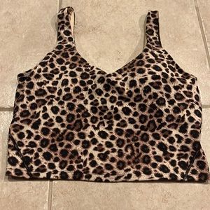 Cheetah Workout Top